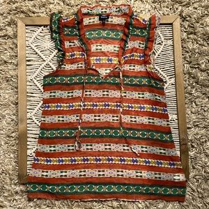 EUC- Bobeau boho blouse